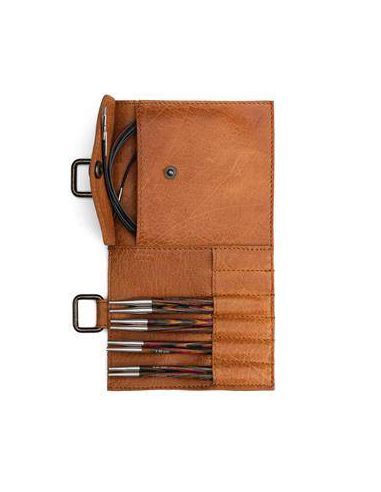 Carita B - étui pour aiguilles interchangeables coloris whisky