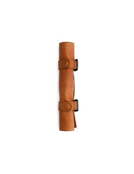 Carita C - étui pour aiguilles doubles pointes coloris whisky