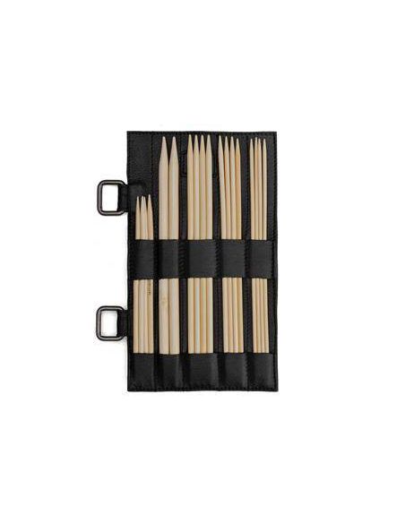 Carita C - étui pour aiguilles doubles pointes coloris noir