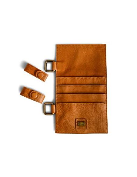 Carita F - étui pour aiguilles circulaires coloris whisky