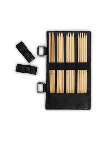 Carita G - étui pour aiguilles à tricoter coloris noir
