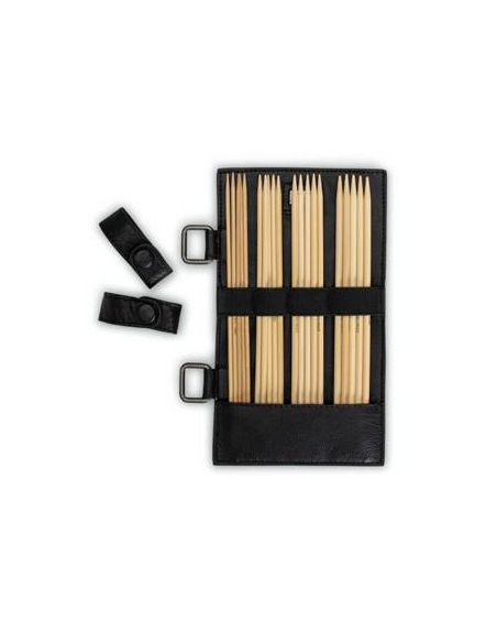 Carita G - étui pour aiguilles à tricoter coloris noir