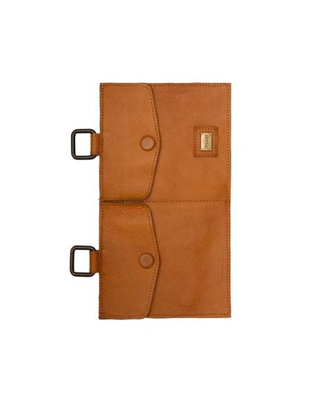 Carita H - étui pour accessoires coloris whisky