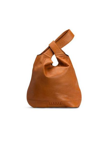 Dzana - sac à tricot coloris whisky