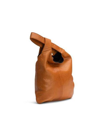 Dzana - sac à tricot coloris whisky