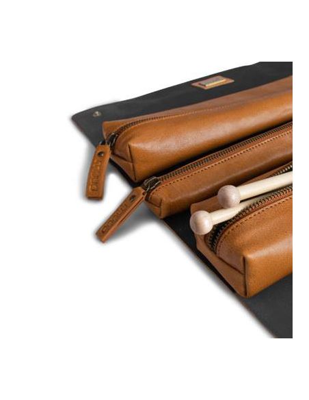 Frankie - étui multi rangement pour aiguilles à tricoter coloris whisky