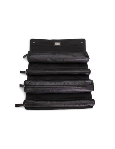 Frankie - étui multi rangement pour aiguilles à tricoter coloris noir