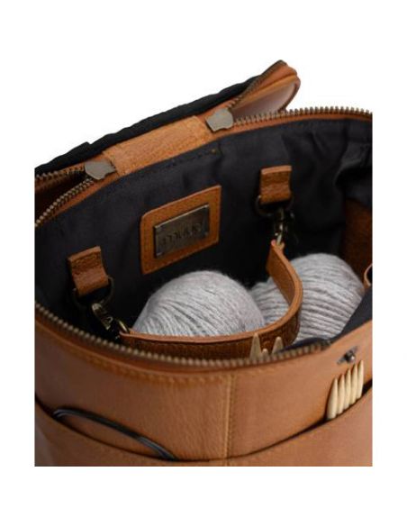 Grace- sac à projet coloris whisky