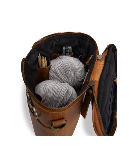 Grace- sac à projet coloris whisky