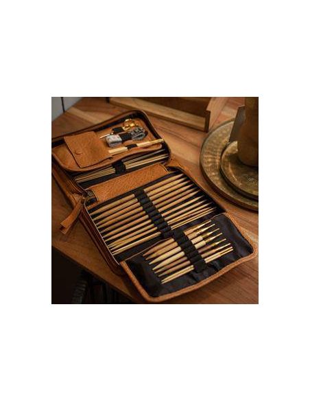 Effi- étui à aiguilles interchangeables coloris whisky