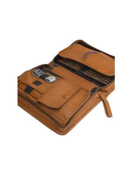 Effi- étui à aiguilles interchangeables coloris whisky