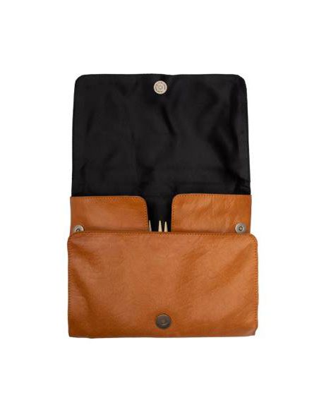 Gro- étui à aiguilles et à crochets coloris whisky