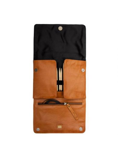 Gro- étui à aiguilles et à crochets coloris whisky