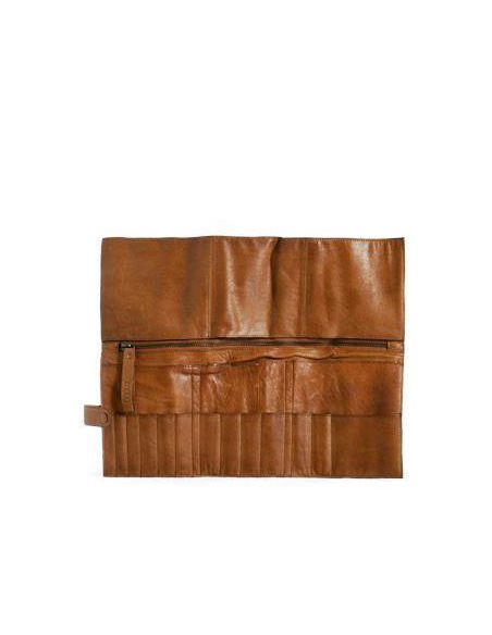 Stockholm- étui pour aiguilles interchangeables et circulaires coloris whisky