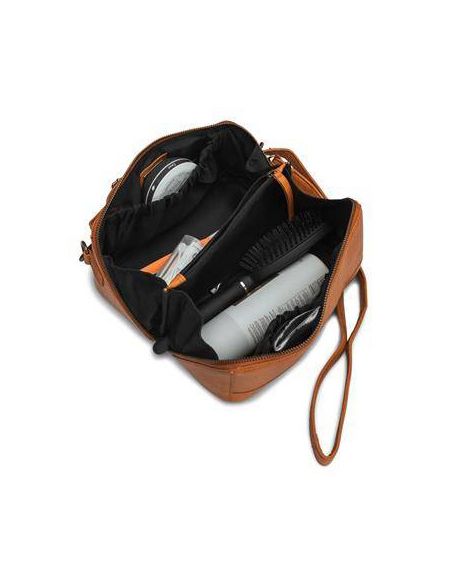 Cléo - sac à projet avec bandoulière coloris whisky