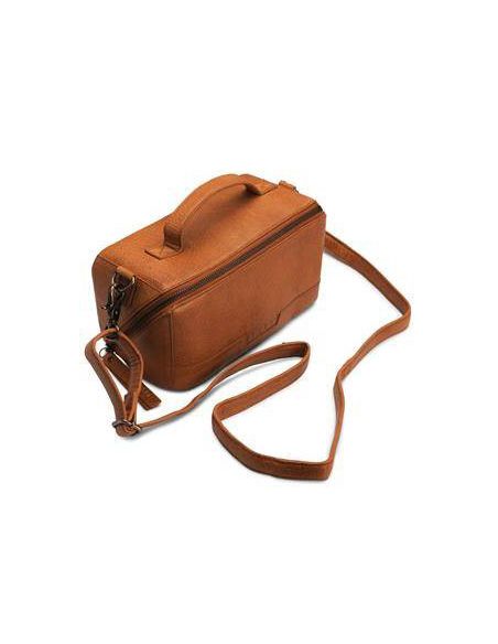 Cléo - sac à projet avec bandoulière coloris whisky