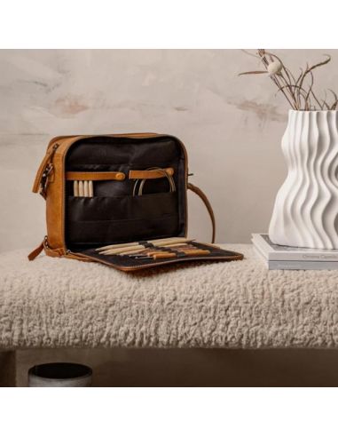 Cathy - sac à bandoulière coloris whisky