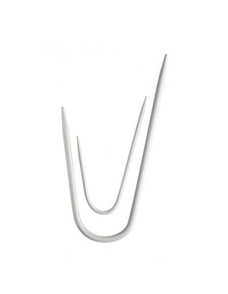 Aiguilles aluminium pour torsades en U2,25mm et 4mm