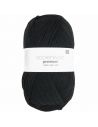 Pelote Rico sockenwolle premium 4 fils noir