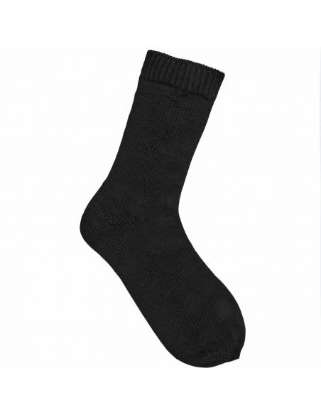 Pelote Rico sockenwolle premium 4 fils noir