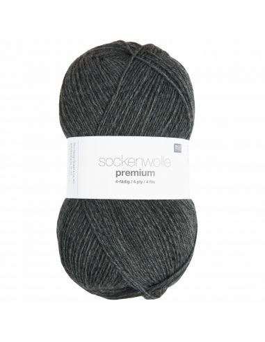 copy ofPelote Rico sockenwolle premium 4 fils gris