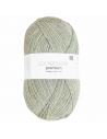 Pelote Rico sockenwolle premium 4 fils gris clair