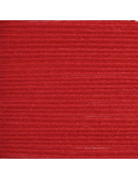 Pelote Rico sockenwolle premium 4 fils rouge