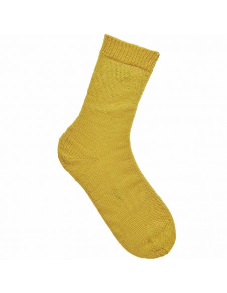 Pelote Rico sockenwolle premium 4 fils jaune