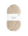 Pelote Rico sockenwolle premium 4 fils beige