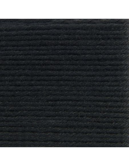 Pelote Rico sockenwolle premium 6 fils noir