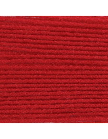Pelote Rico sockenwolle premium 6 fils rouge