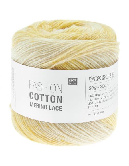 Pelote Fashion cotton merino lace lemons
