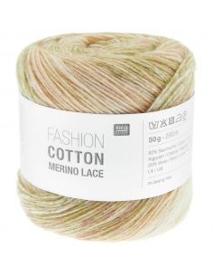 Pelote Fashion cotton merino lace peaches