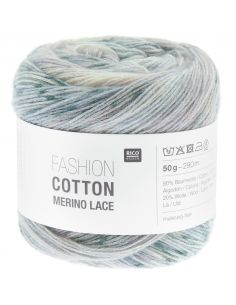 Pelote Fashion cotton merino lace blueberries