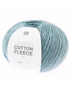 Pelote Creative cotton fleece dk bleu pigeon