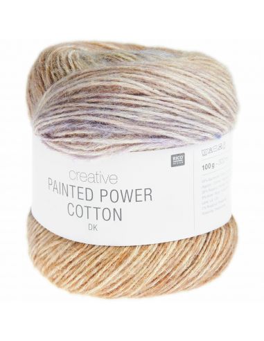 Pelote Creative painted power cotton dk beach pebbles