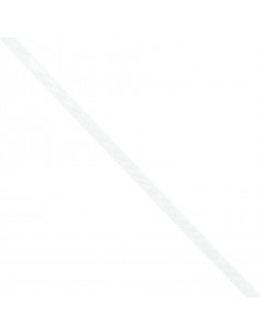 Ruban de Satin double face 8mm Blanc cassé