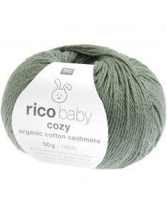 Pelote Rico baby cosy organic cotton cashmere lierre