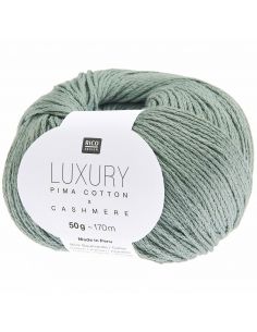 Pelote Luxury pima cotton x cashmere bleu pigeon