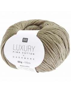 Pelote Luxury pima cotton x cashmere taupe