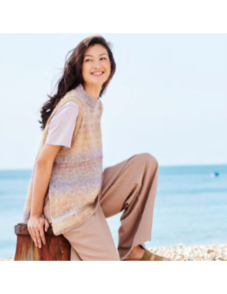 Pelote Creative painted power cotton dk beach pebbles