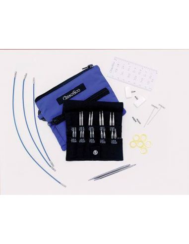 Kit d'aiguilles interchangeable Twist blue shorties small