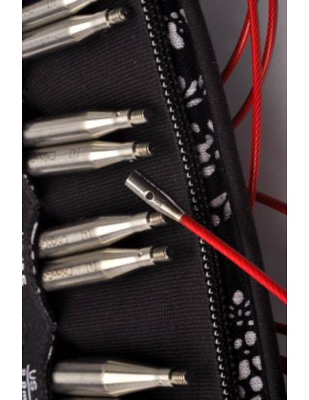 copy ofKit d'aiguilles interchangeable Twist red lace mini 10cm