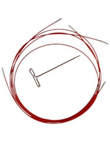 Kit d'aiguilles interchangeable Twist red lace small 13cm