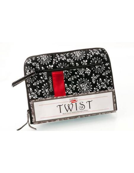 Kit d'aiguilles interchangeable Twist red lace complet 13cm