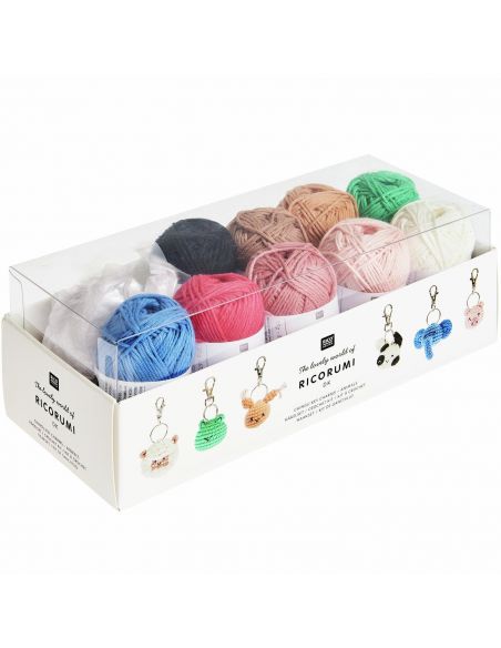 Kit de crochet Porte-clés Chingu animaux
