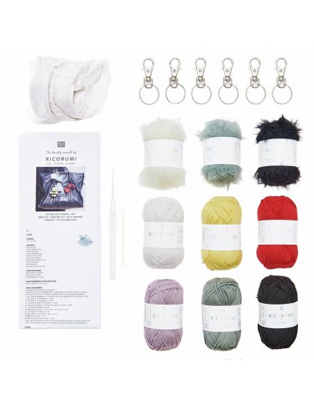 Kit de crochet Porte-clés Chingu sky
