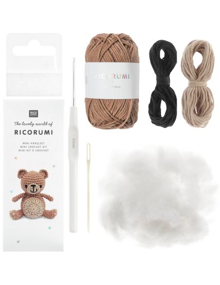 Kit de crochet Mini-easy Teddy