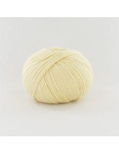 Pelote Fonty BB Merinos col 904 jaune beurre