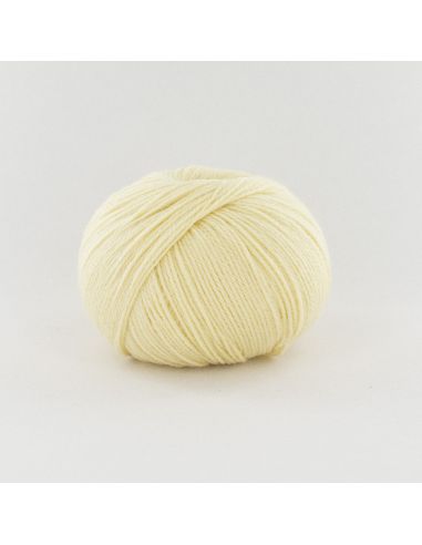 Pelote Fonty BB Merinos col 904 jaune beurre